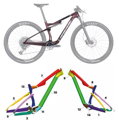 LAPIERRE XR CARBON 2022 - M - GLOSSY