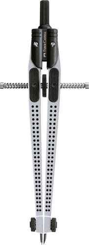 Faber-Castell Zirkel Schnellverstellzirkel silber