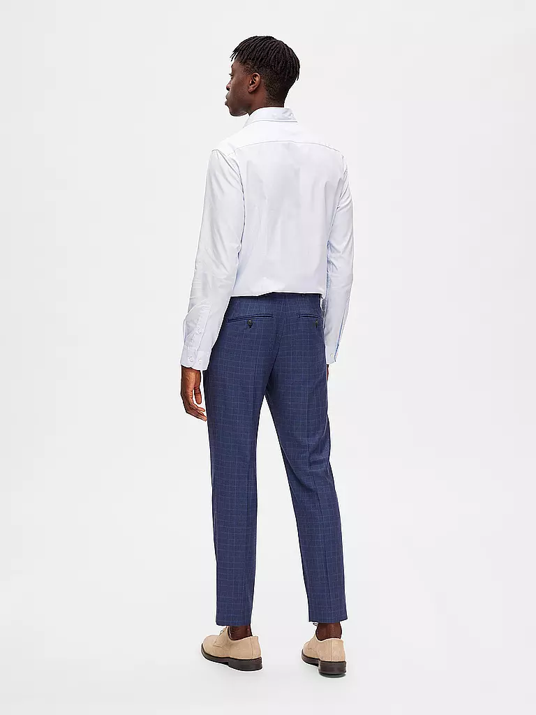 SELECTED Anzughose SLHSLIM-NEIL blau
