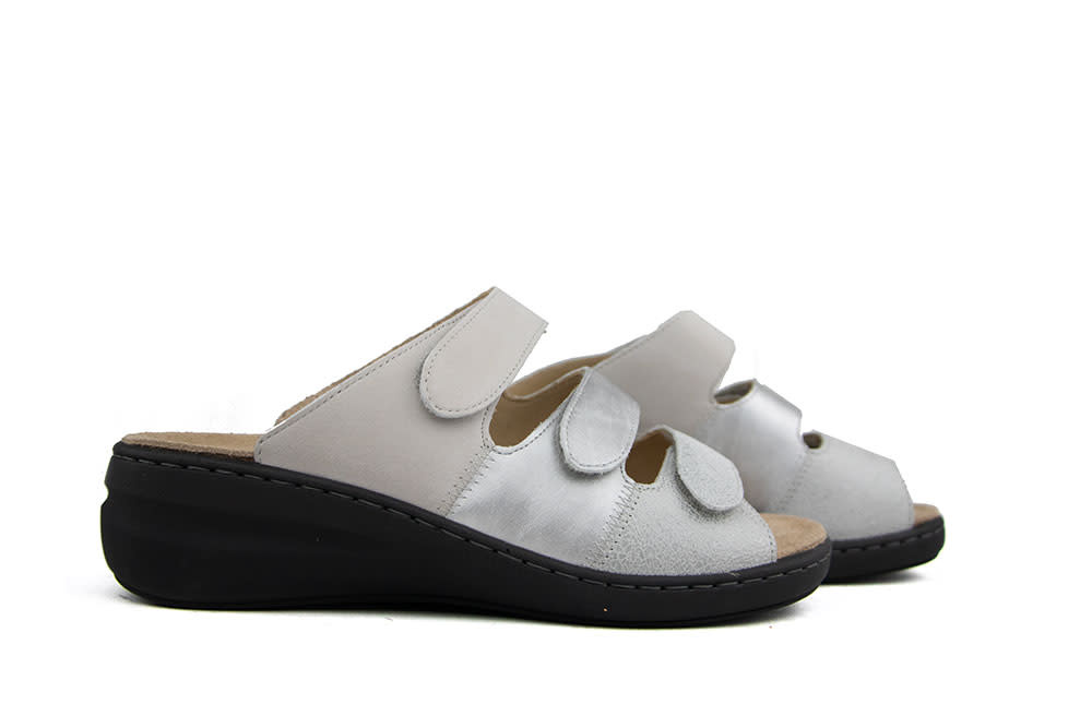 Solidus Slipper Crystal Grey Lino H