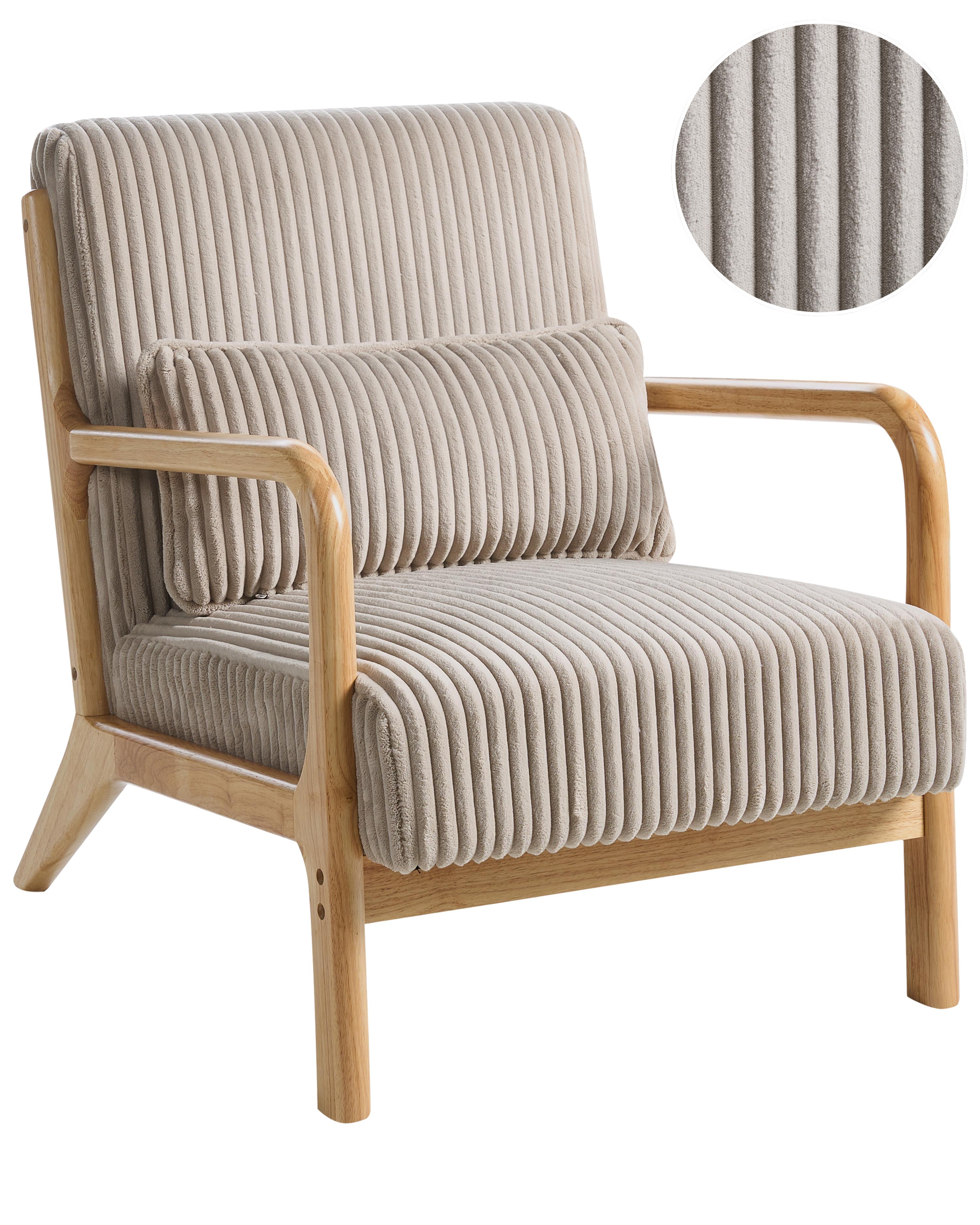 Fauteuil SORSELE Corduroy Beige