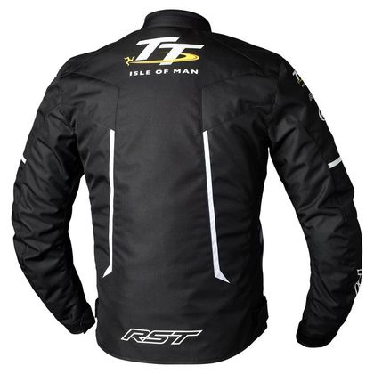 Blouson RST IOM TEAM TT EVO - Noir / Blanc