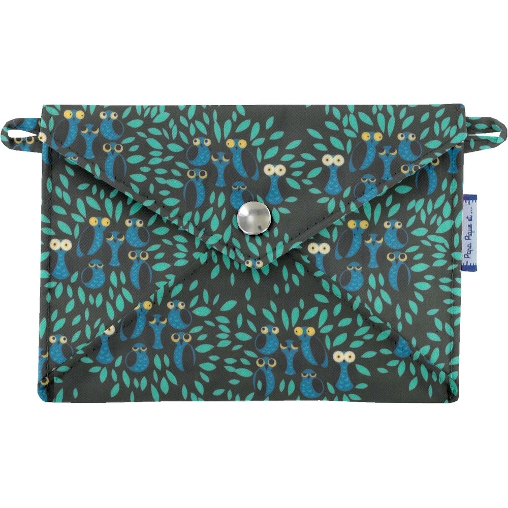 Petite Pochette Enveloppe Chouettes