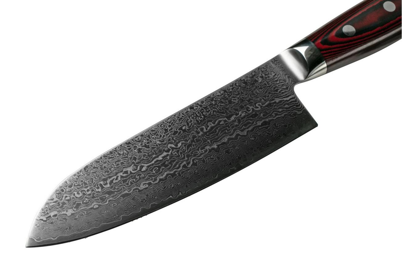 Yaxell Super Gou 37101, 161-laags damaststaal santoku, 16,5 cm