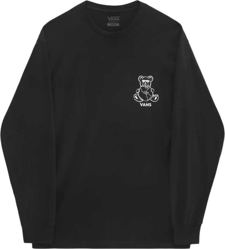 Vans world code long t-shirt Black