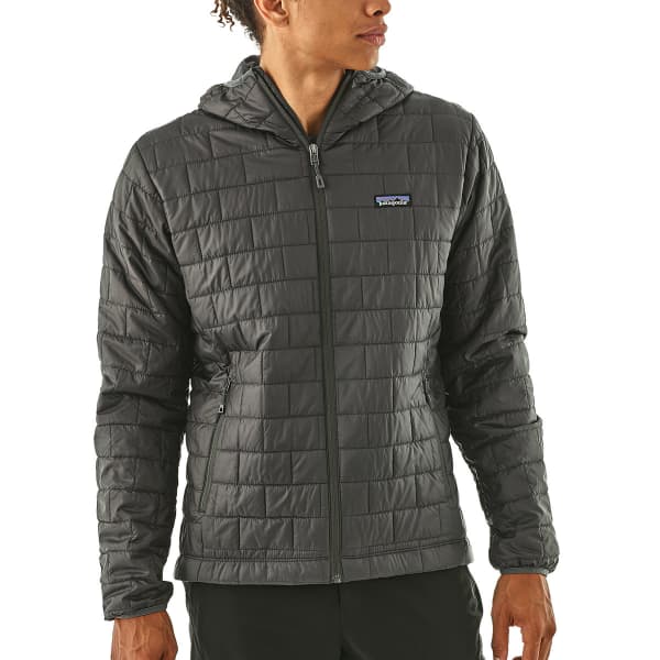 Doudoune randonnée PATAGONIA M'S NANO PUFF HOODY FORGE GREY