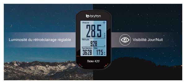 BRYTON Compteur GPS Rider 420E