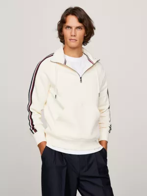 Moletom Global Stripe Flex Fleece com zíper até o peito