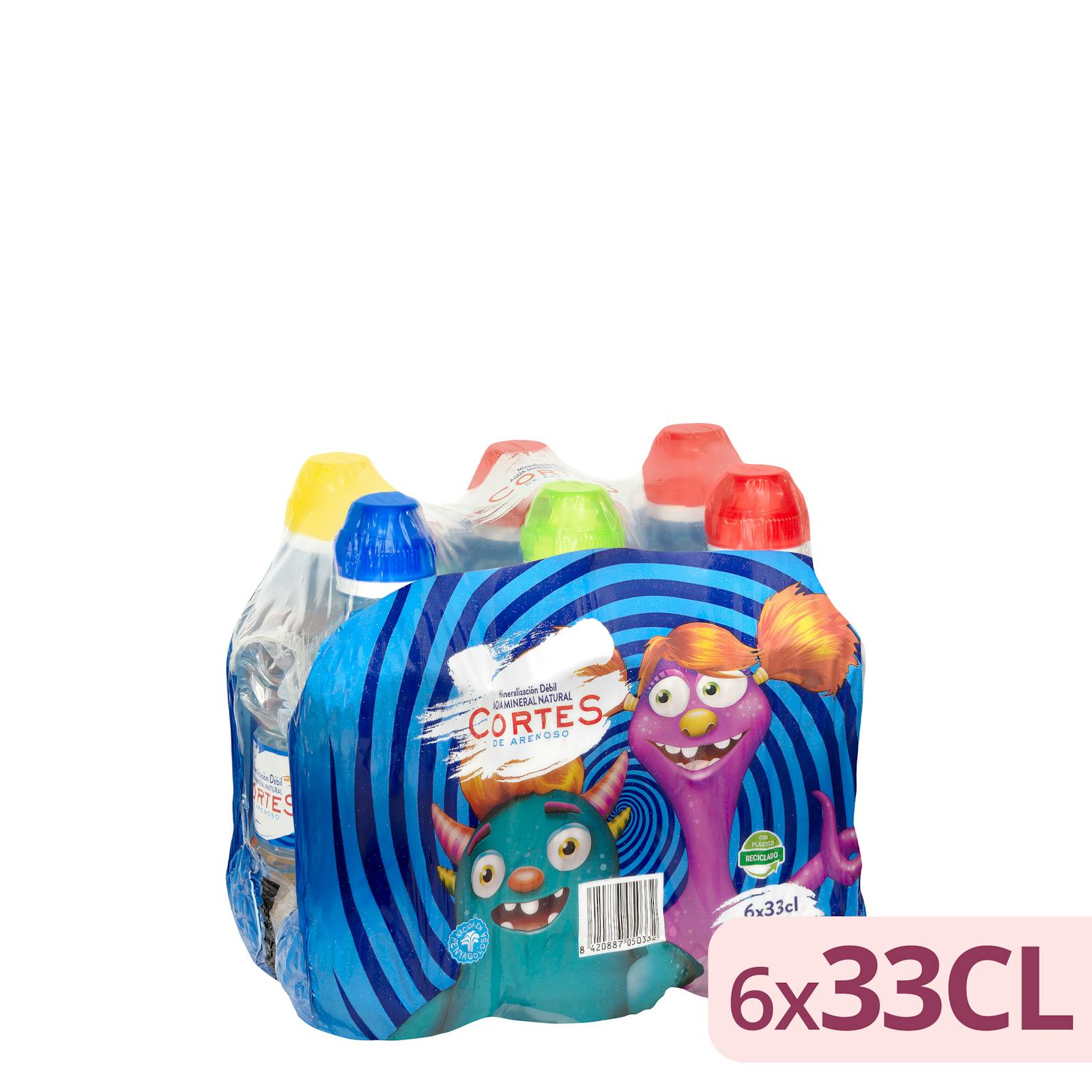 Petite eau minérale Cortes avec bouchon enfant