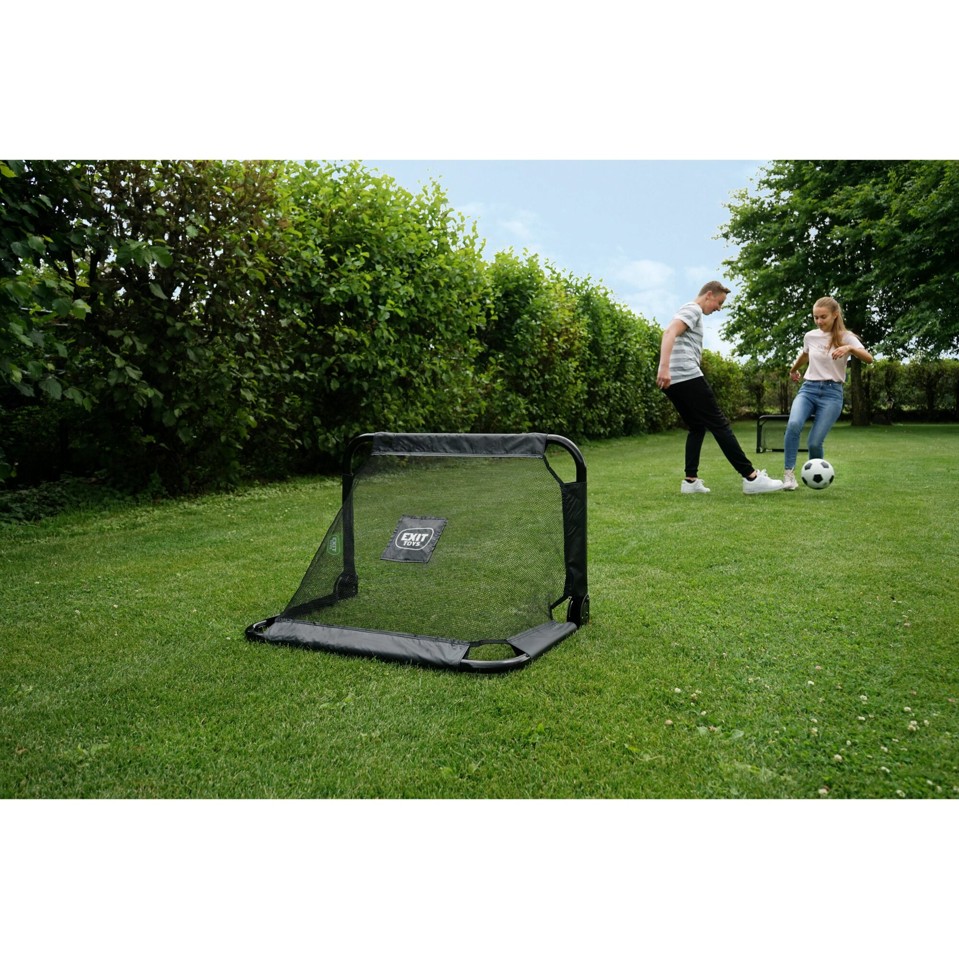 EXIT - Pico Stål Fodboldmål 90x60cm (2 stk.) - Sort (41.00.20.00)