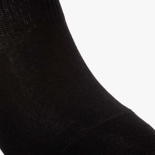 3 paar sneakersokken zwart met antislip gedeelte