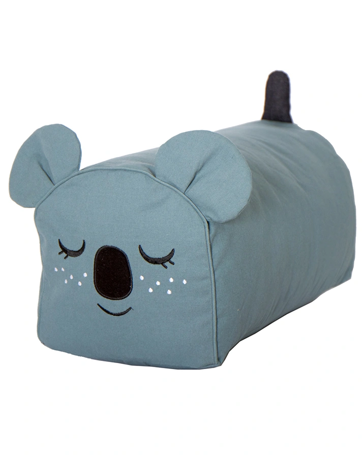 Sitzpouf KOALA (50x25x25) in blaugrau