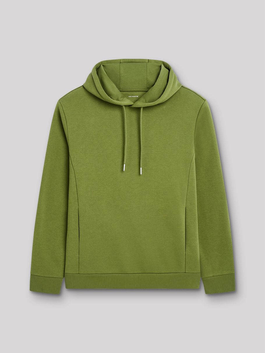 Sweat à capuche uni