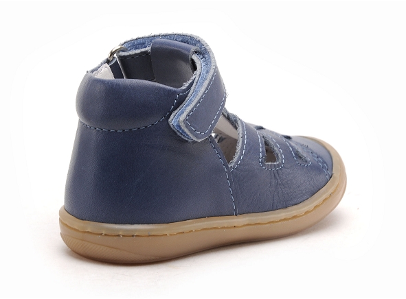 Bellamy nu pieds bebe flex cesar bleu