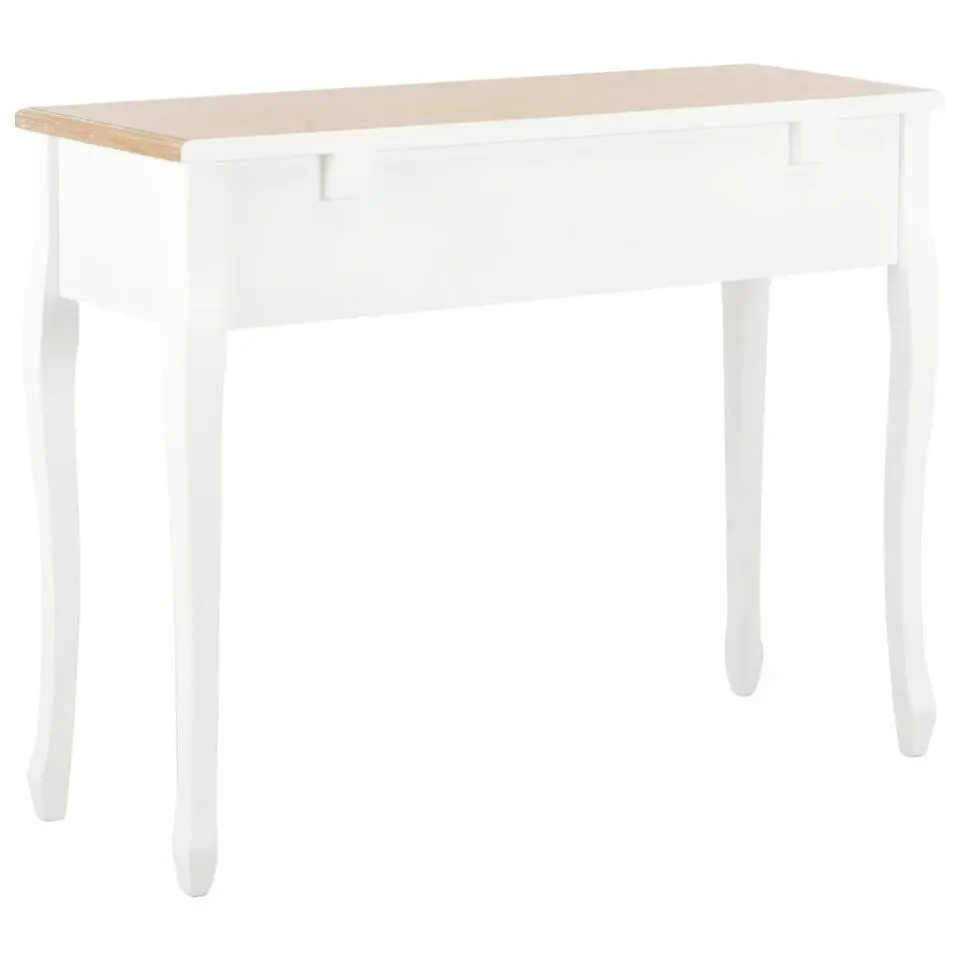 vidaXL - Kaptafel - Wit - Hout