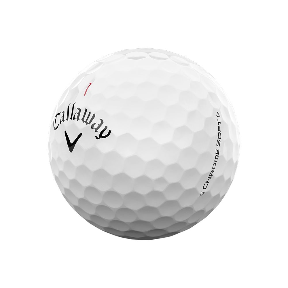 Chrome Soft 24 Golfball Hvit