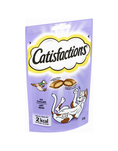 Catisfactions Kattensnoepjes 60 g - Kattensnack