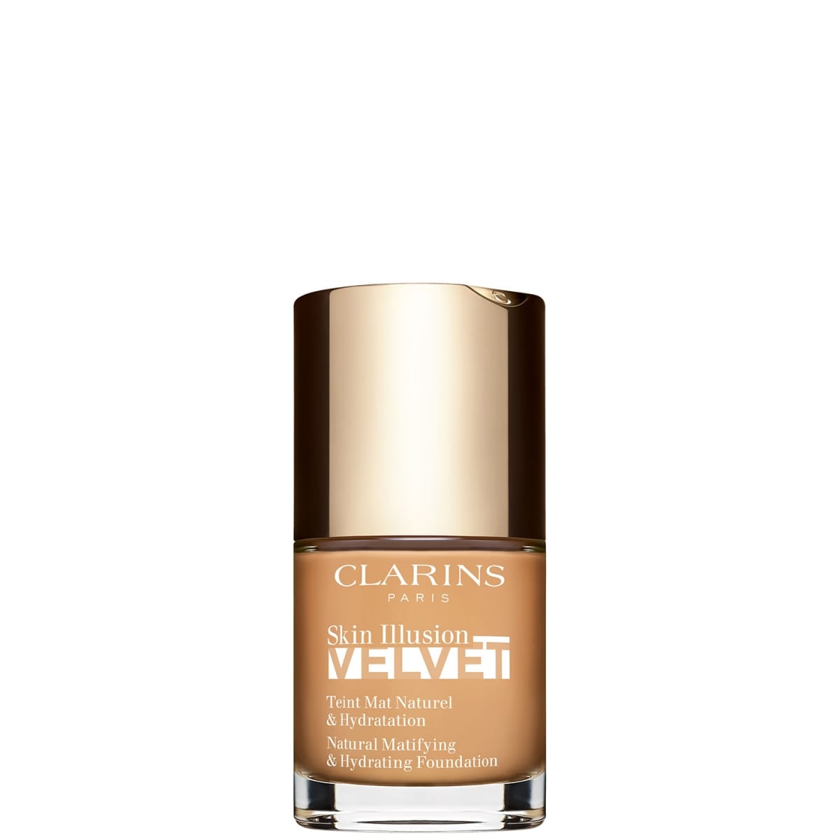 CLARINS Skin Illusion Velvet Fond de Teint Mat Naturel &  Hydratation