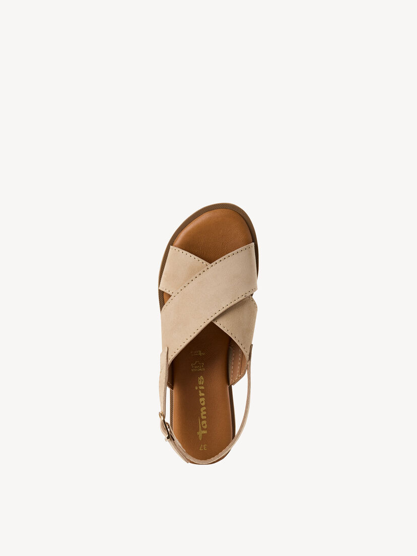Leren Sandaal - beige