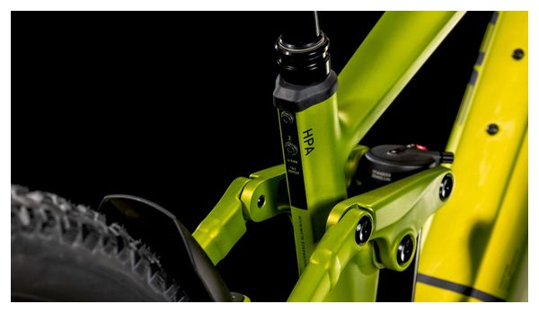 VTT Électrique Tout-Suspendu Cube Stereo Hybrid One44 EX 800 Shimano Deore/Deore XT 12V 800 Wh 27.5'' Vert Lizard 2025
