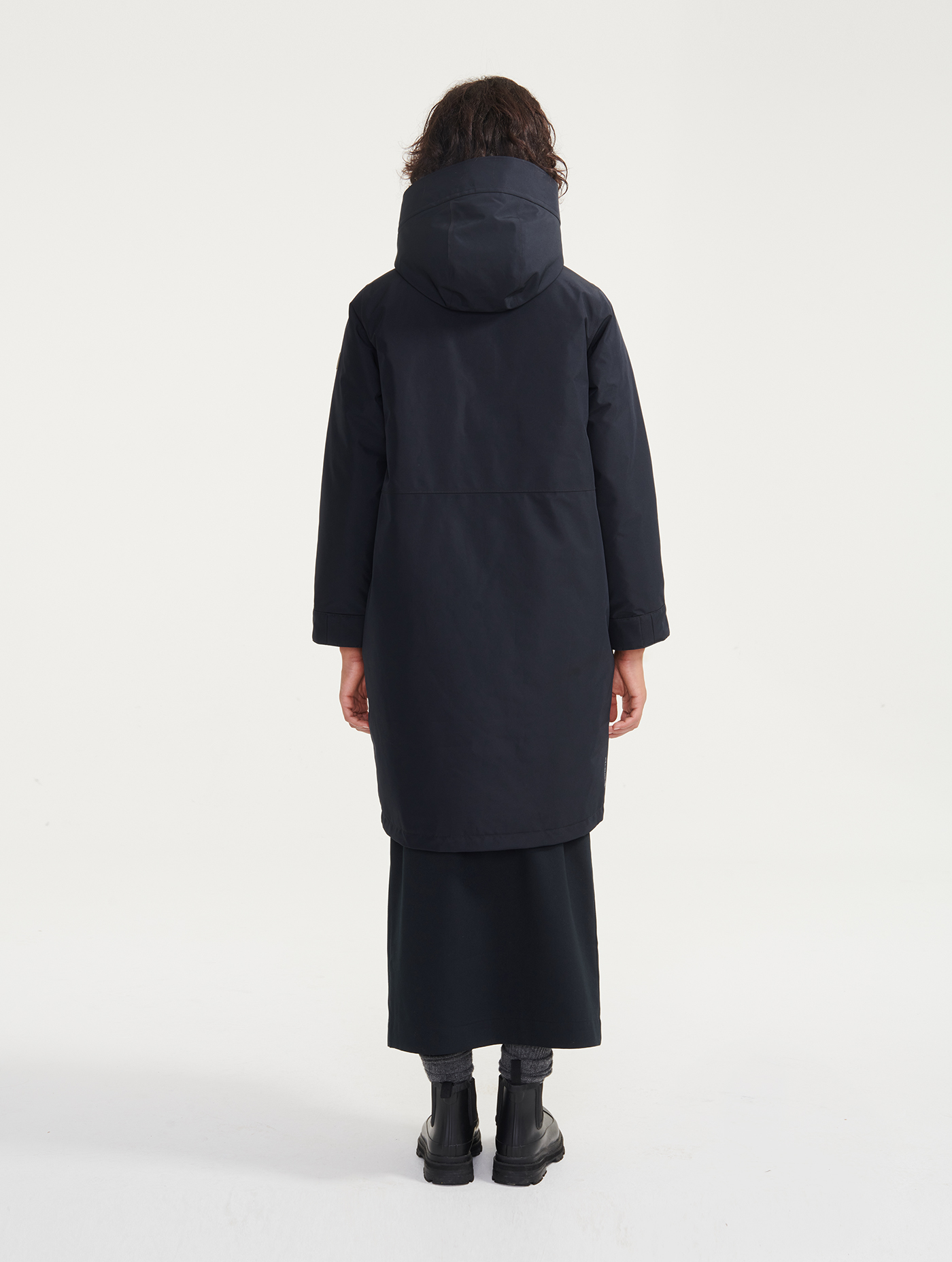 Parka col montant | Noir