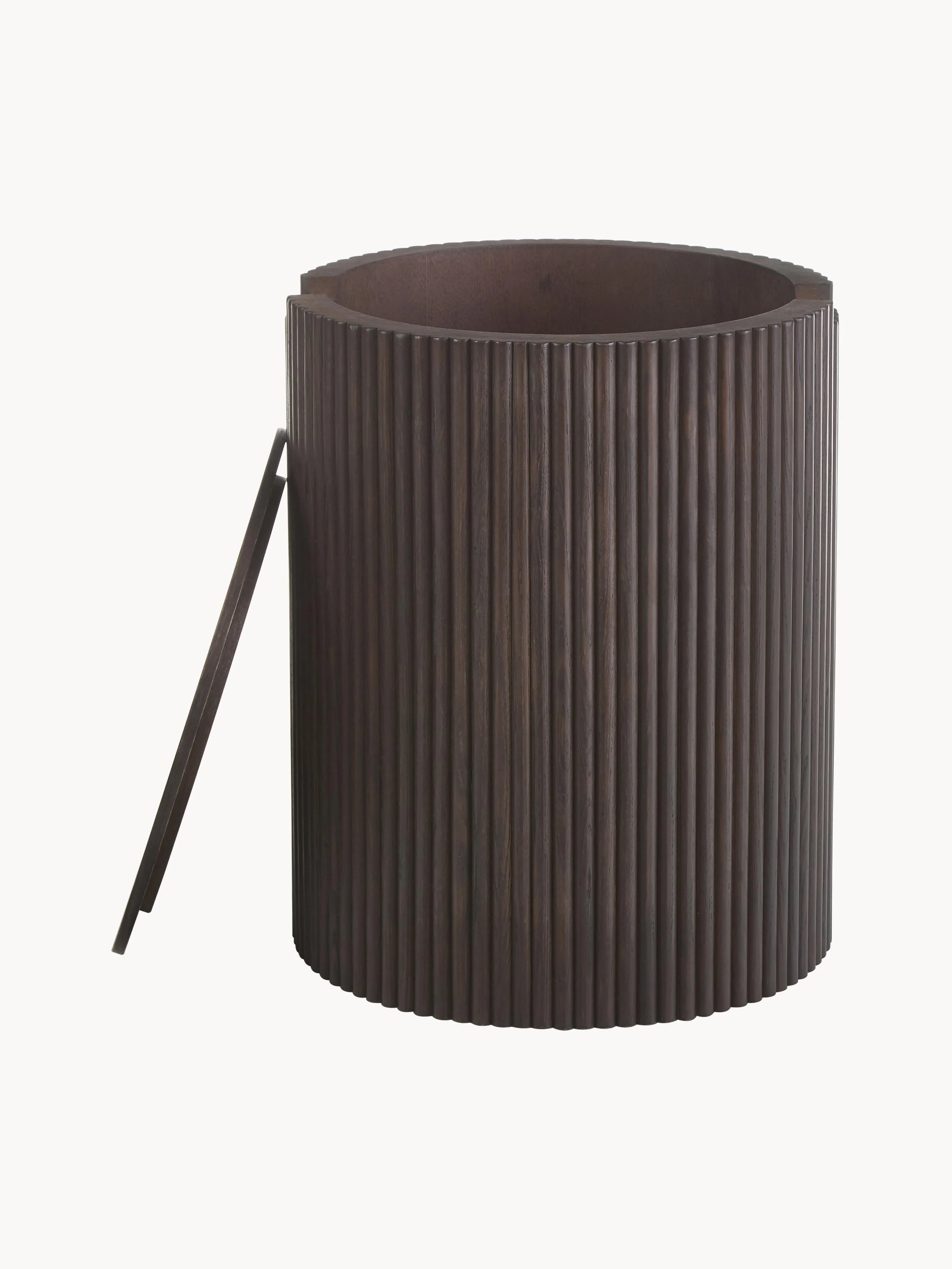 Houten bijzettafel Nele met opbergruimte