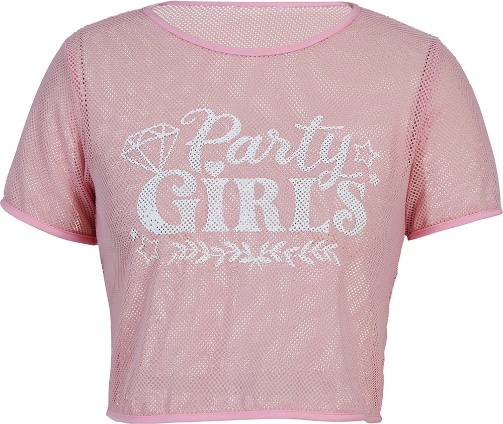 Roze Shirt Dames Party Girls