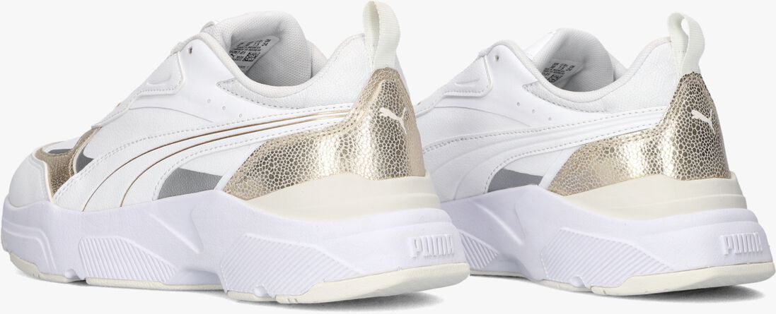 PUMA witte puma lage sneakers cassia