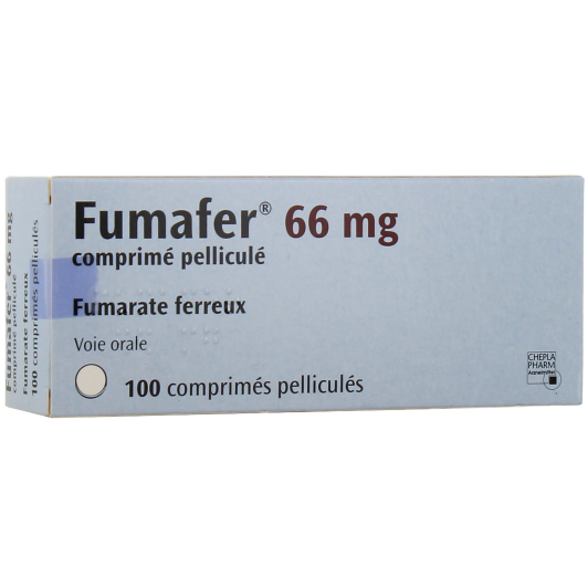 Fumafer 66 mg - 100 comprimés - Pharmacie des Drakkars