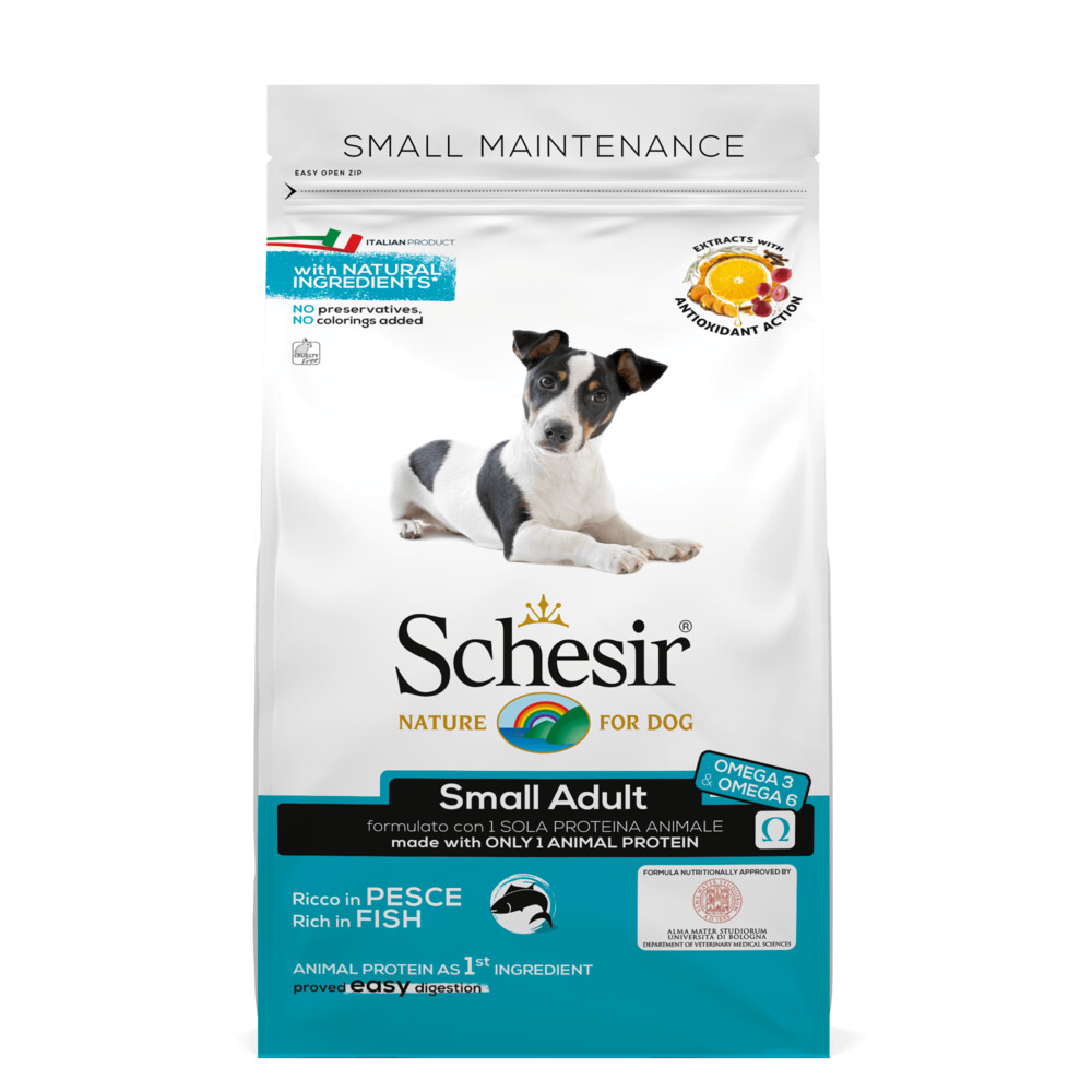 Schesir Hond Dry Maintenance Small Vis800 gr