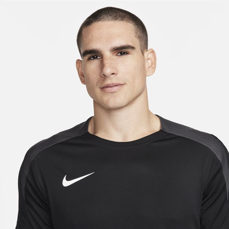 Nike T-shirt d'Entraînement Dri-FIT Strike - Noir/Gris/Blanc