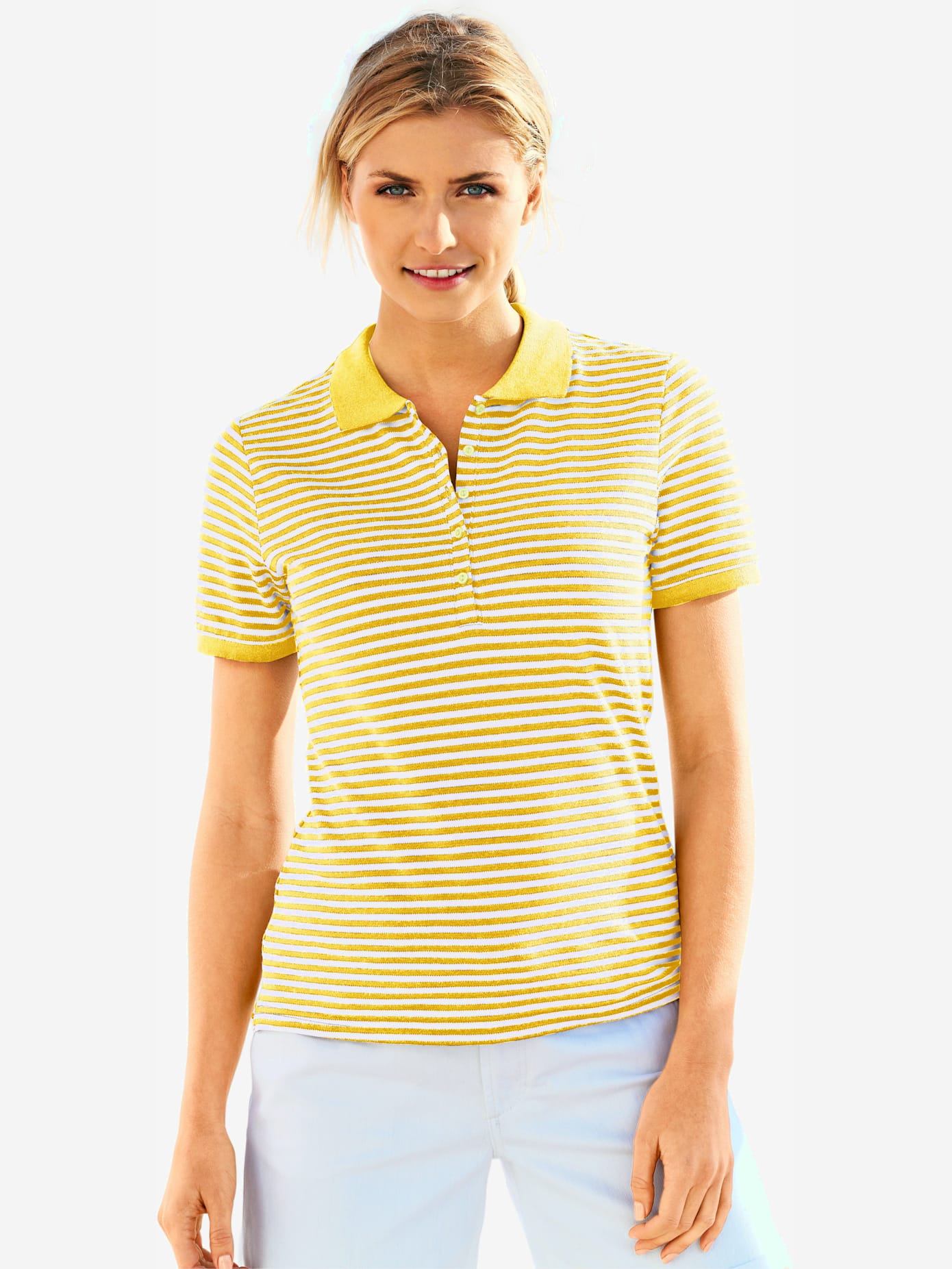 Style polo classique au motif rayé original