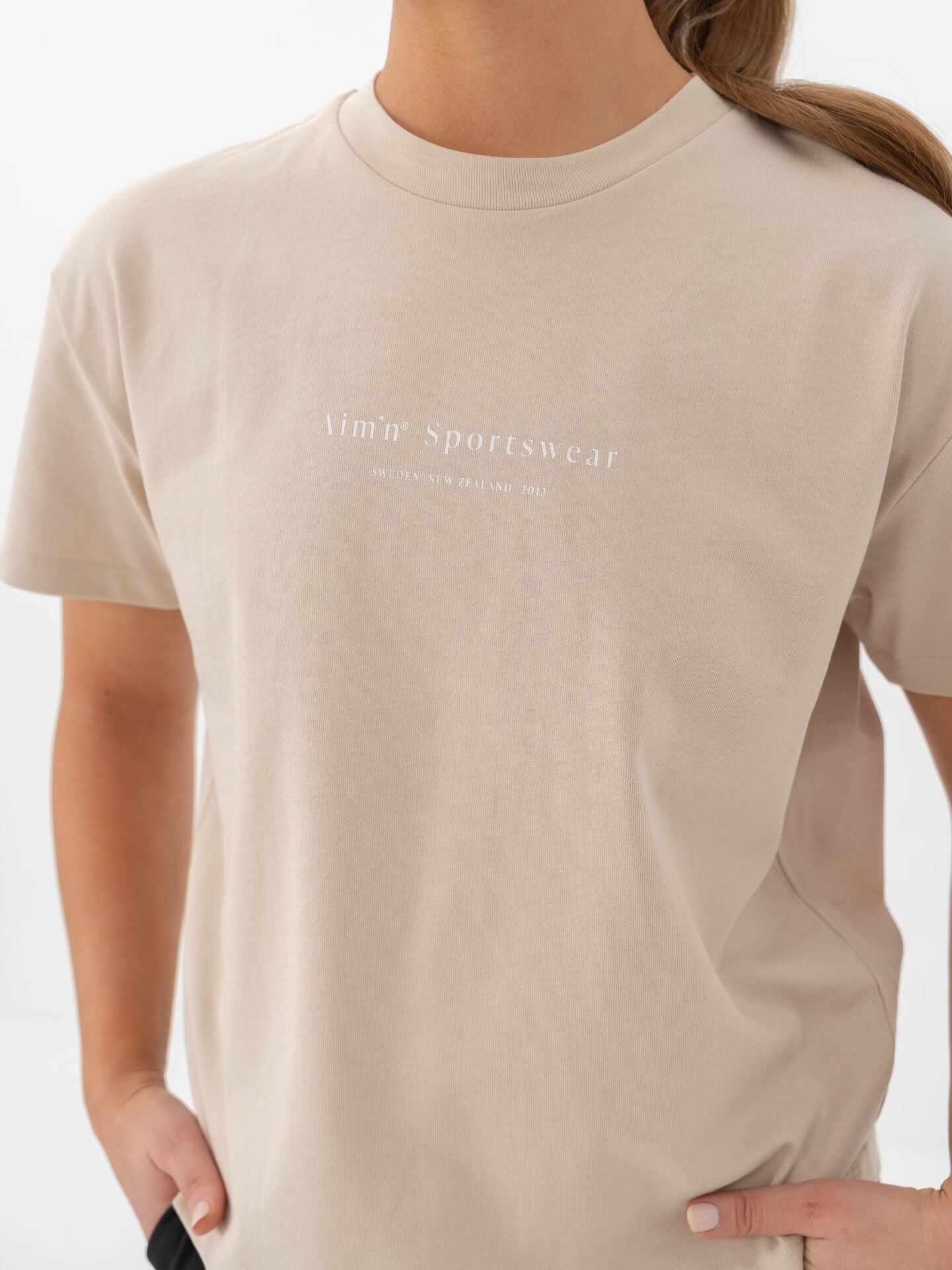 Serif Boxy T-Shirt
