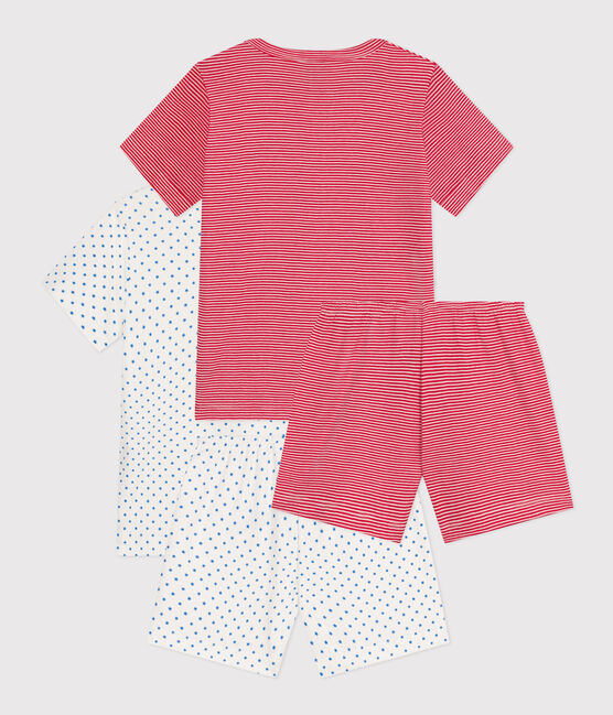 Lot de 2 pyjamas short en coton enfant