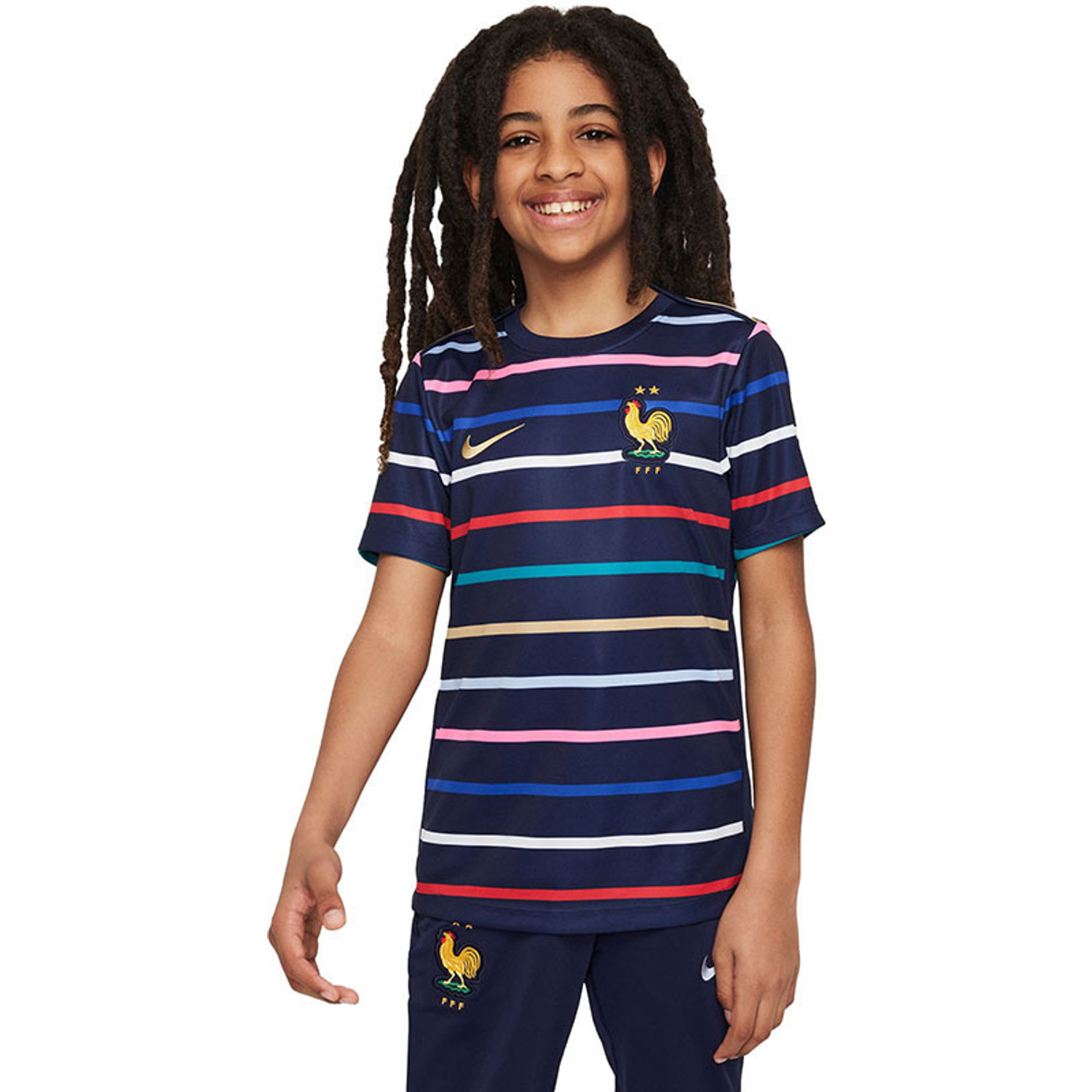 Nike Frankrijk Pre-Match Trainingsset Kids