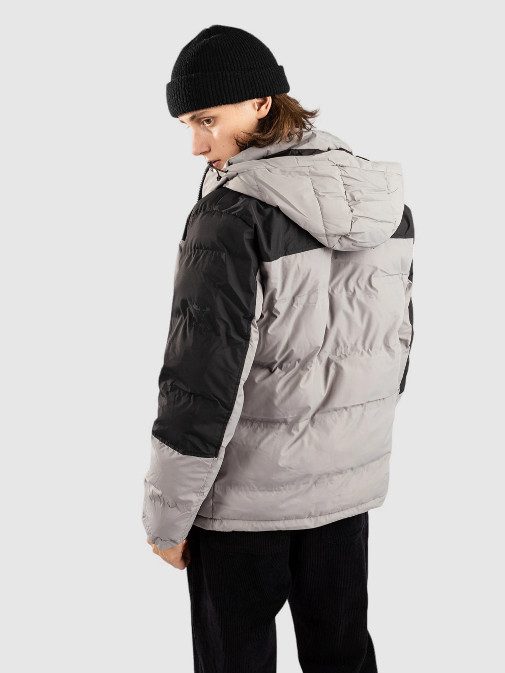 Fat Moose Birk Block Jacket mid grey