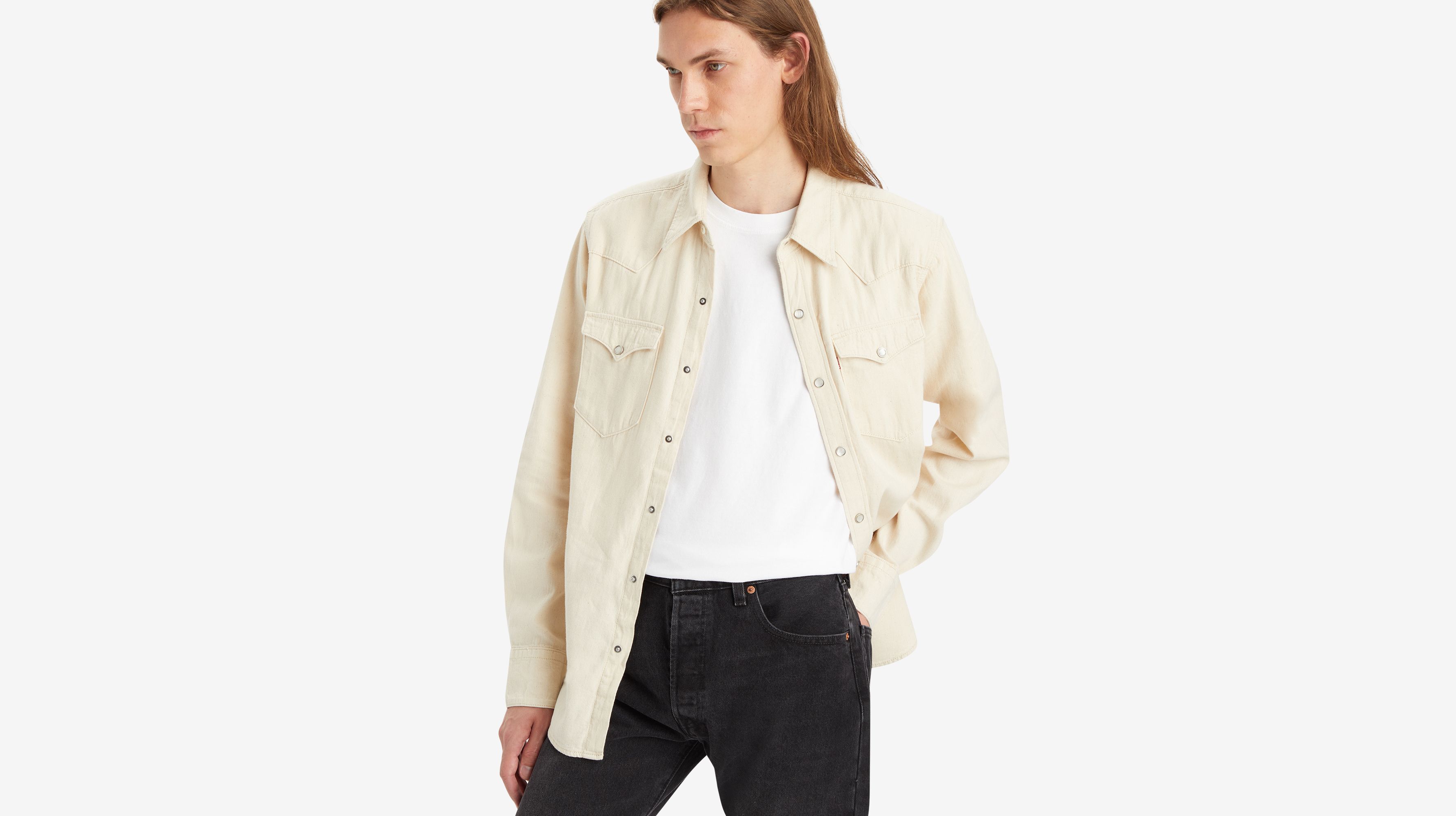 Chemise Western Barstow Standard Lightweight - Eddlyn Ecru - Cream