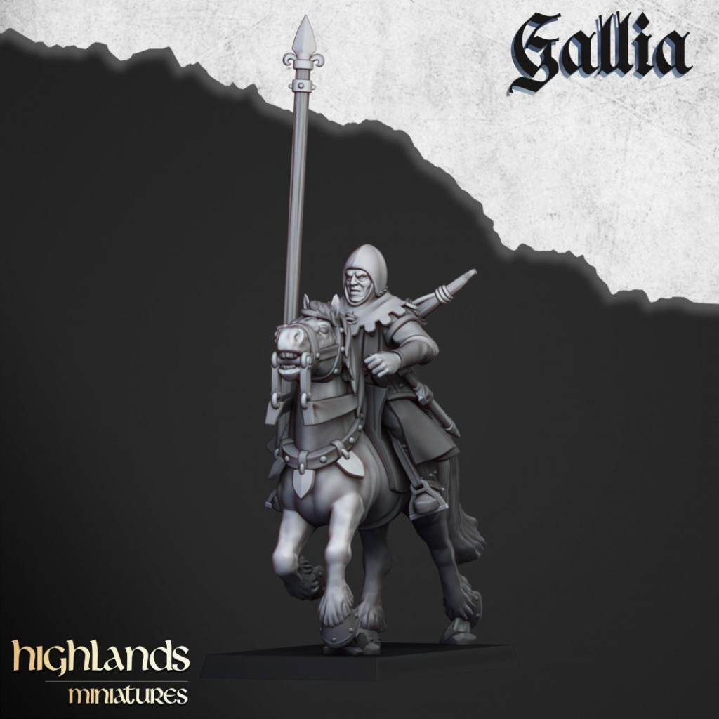 Highlands Miniatures - Gallia - Sergents Montés