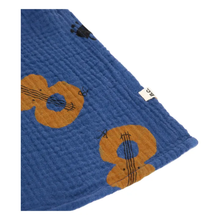 Bobo Choses Lange Coton Bio Guitares | Bleu