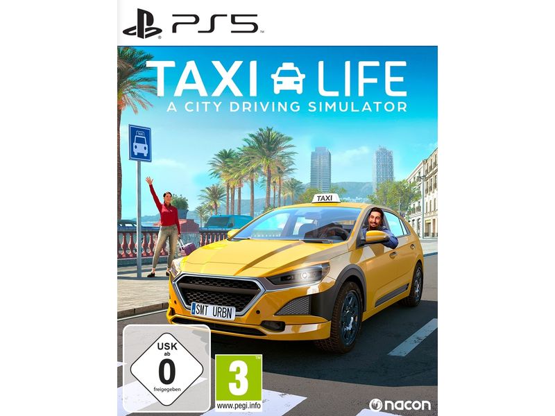 GAME Taxi Life: A City Driving Simulator Simulationsspiel für die Playstation 5