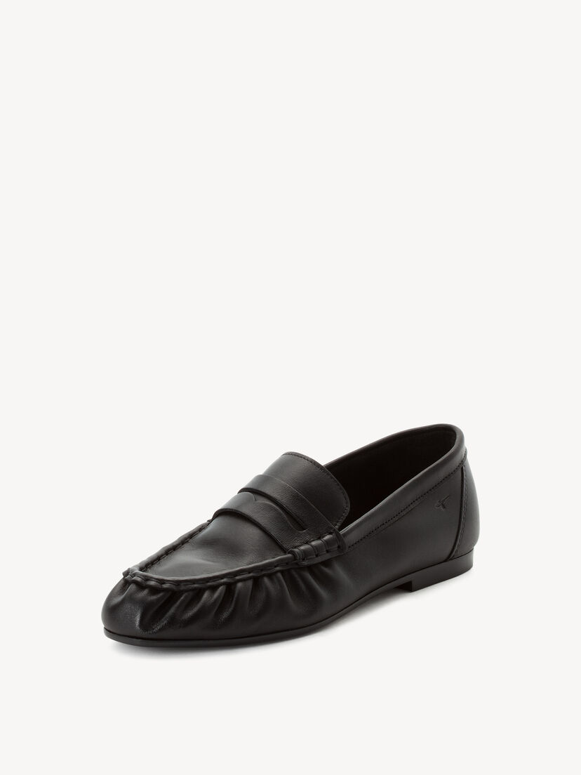 Leren Mocassin - zwart