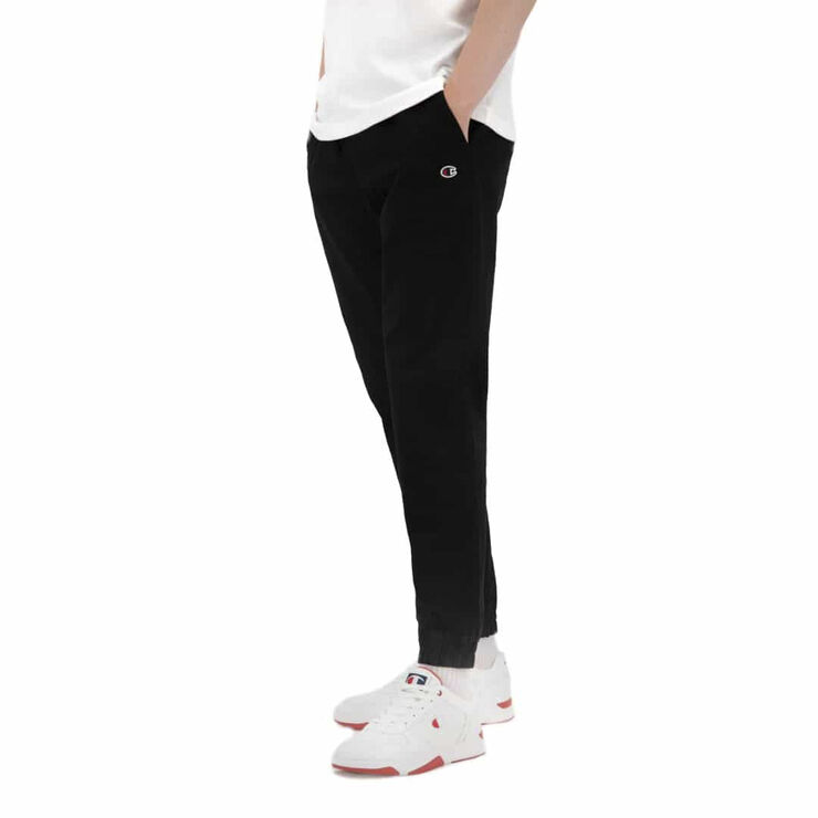 Champion ELASTIC CUFF PANTS Black beauty