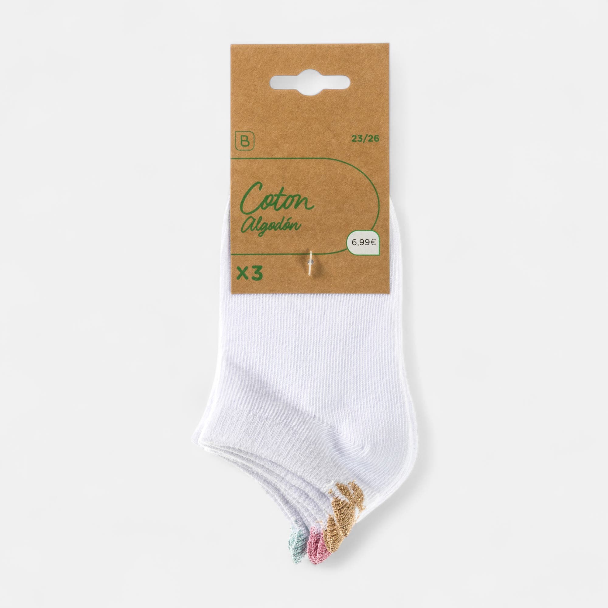 Chaussettes Enfant blanc