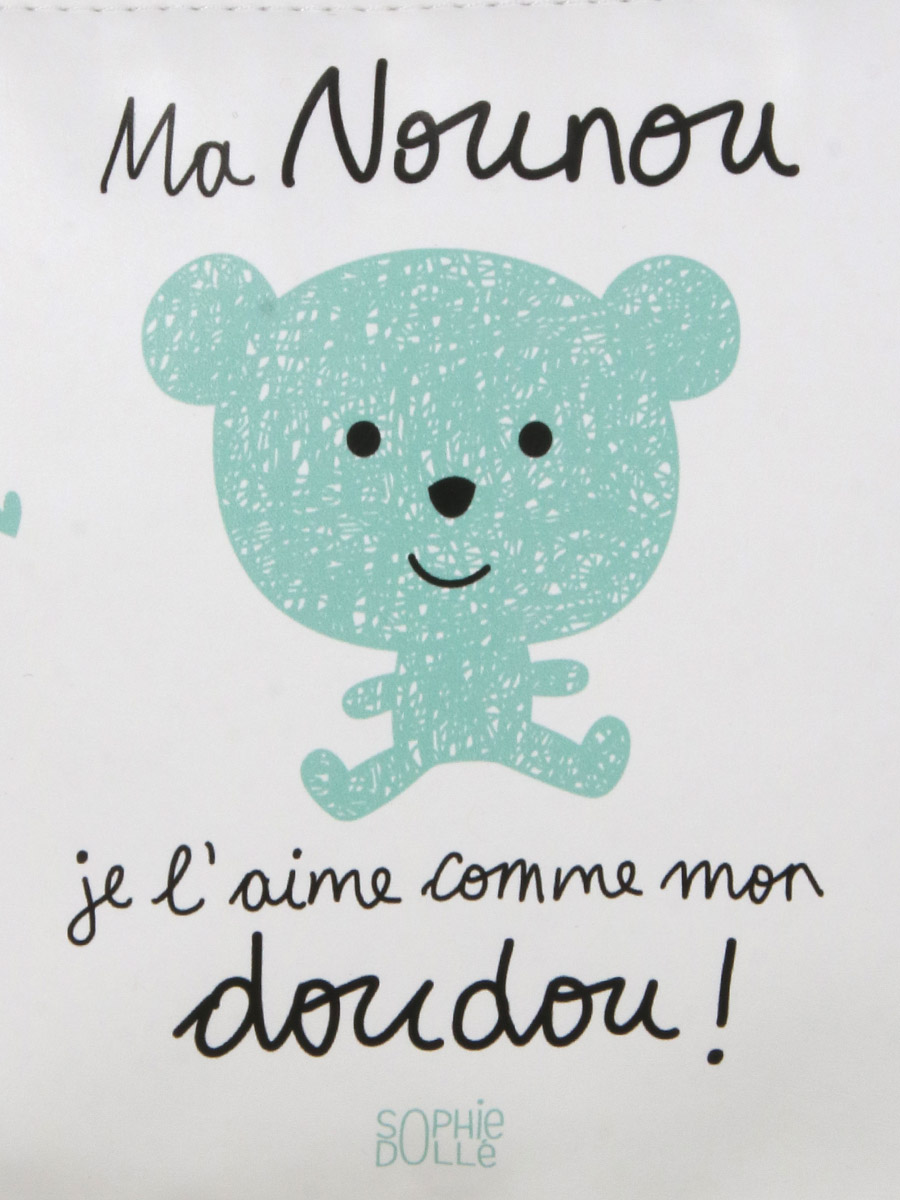 Trousse de toilette DerriÀre la porte Paix Ma Nounou