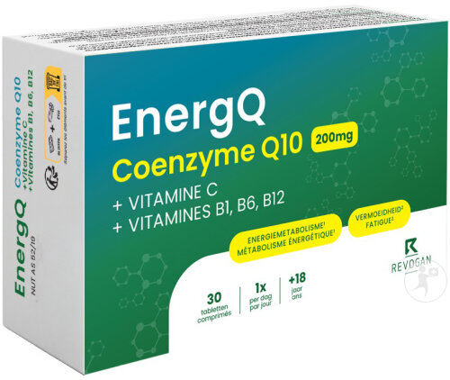 Nutritic Coenzyme Q10 200mg EnergQ 30 Comprimés