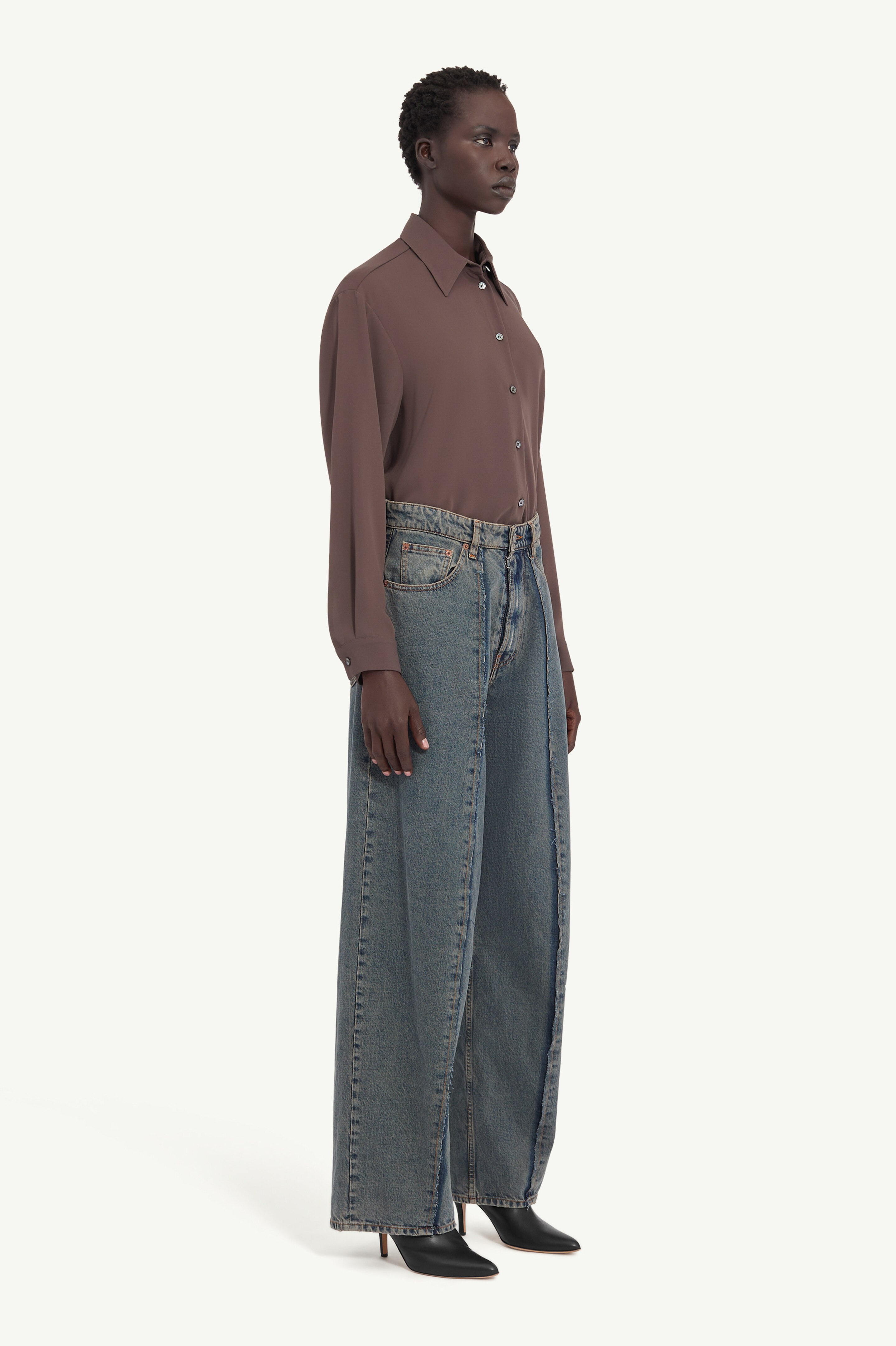 Jean ample confectionné pour femme | MM6