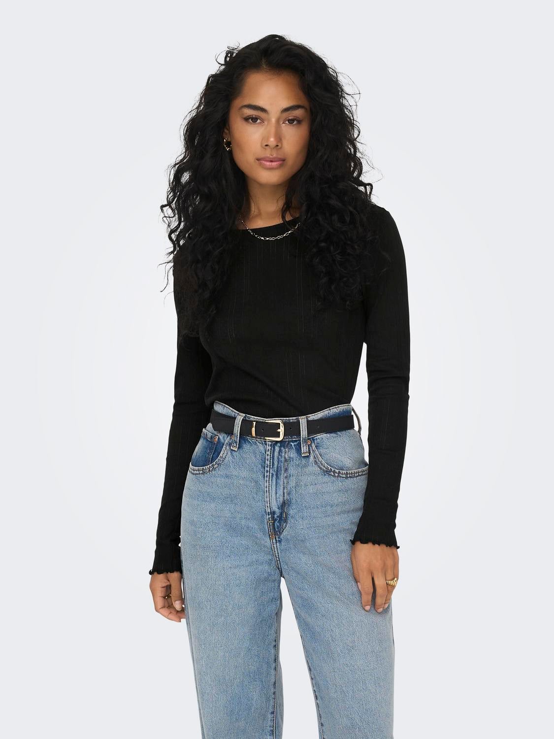 ONLCARLOTTA Top Black