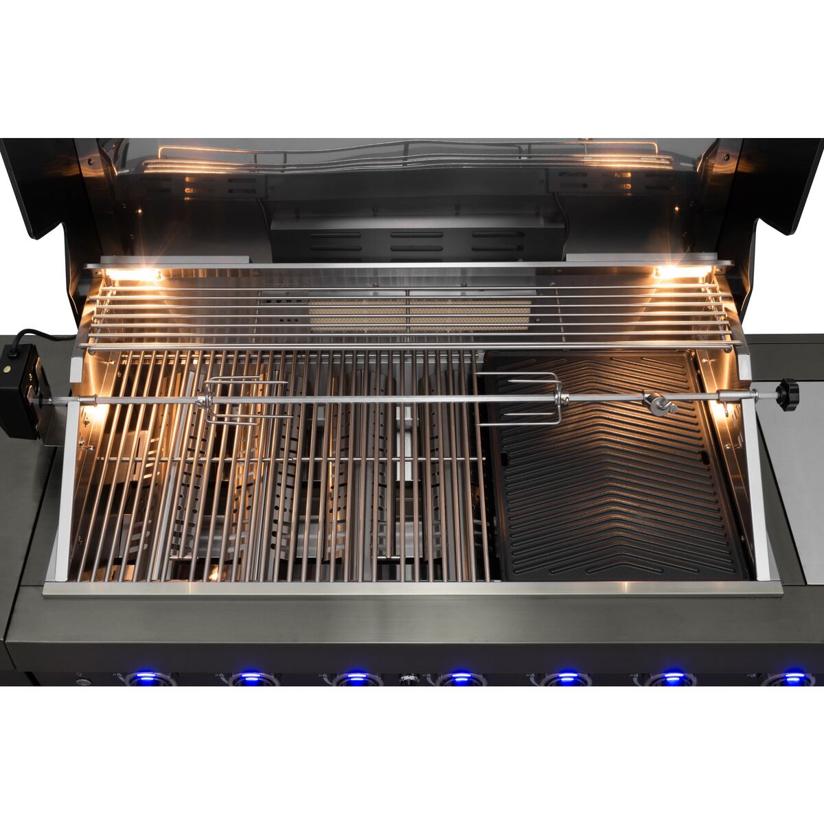 Gassgrill Black Diamond 6+2 sommerkjøkken, med kjøleskap og vannkran