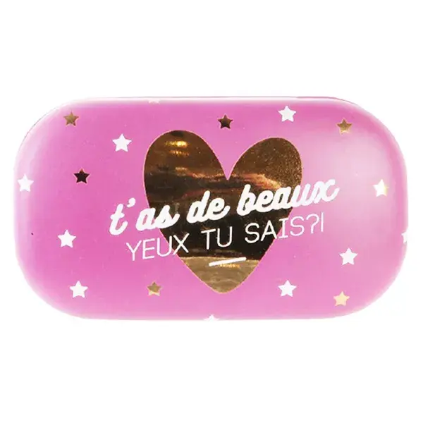 Boitier à Lentilles Jaune