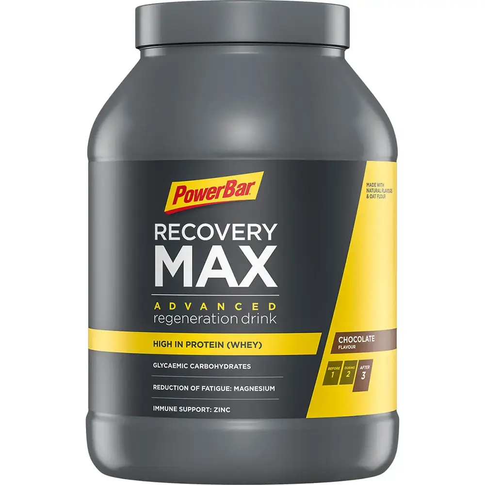 PowerBar Recovery Max Hersteldrank Chocolade 1144g